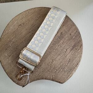 Lavender Tan Purse Strap Crossbody Guitar Strap NEW FAST SHIP PS134